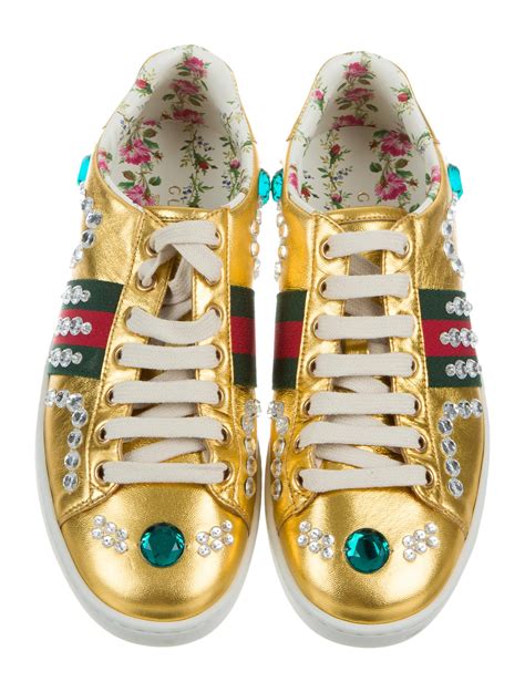 gucci sneaker blue|gucci jeweled sneakers price.